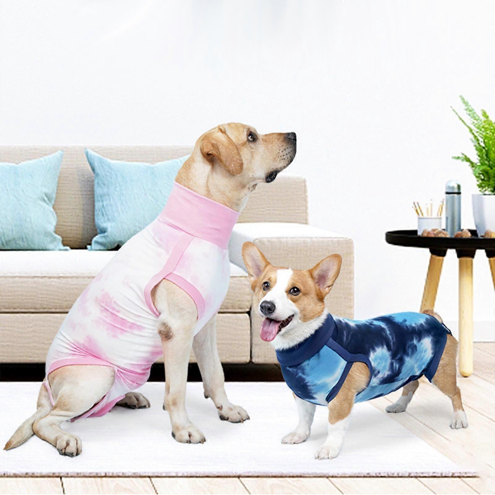Recovery Suit for Dogs, Abdominal Wound Protector after Surgery Jumpsuit Outfits