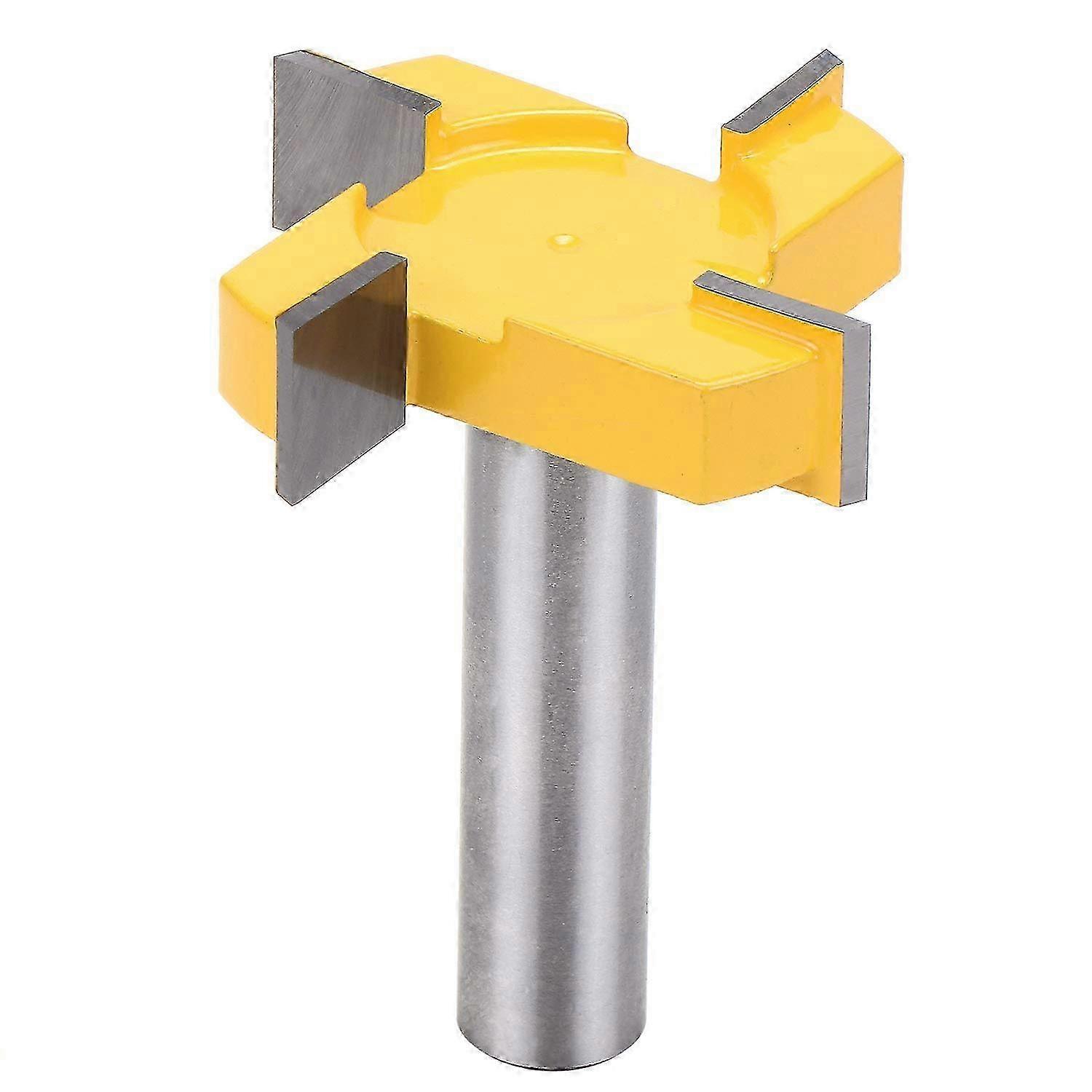 1/2" Shank CNC Spoilboard Router Bit for Flattening Wood & Plate Cutting