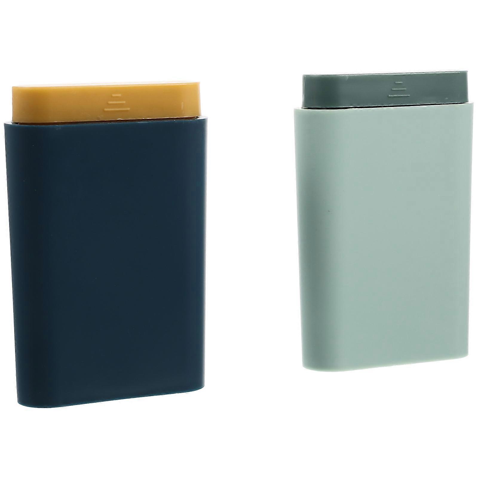 Mini Travel Medicine Supply Organizer For Travelers Assorted Color 3.9×2.4×3.9in Rectangular Medication Storage 10Pcs