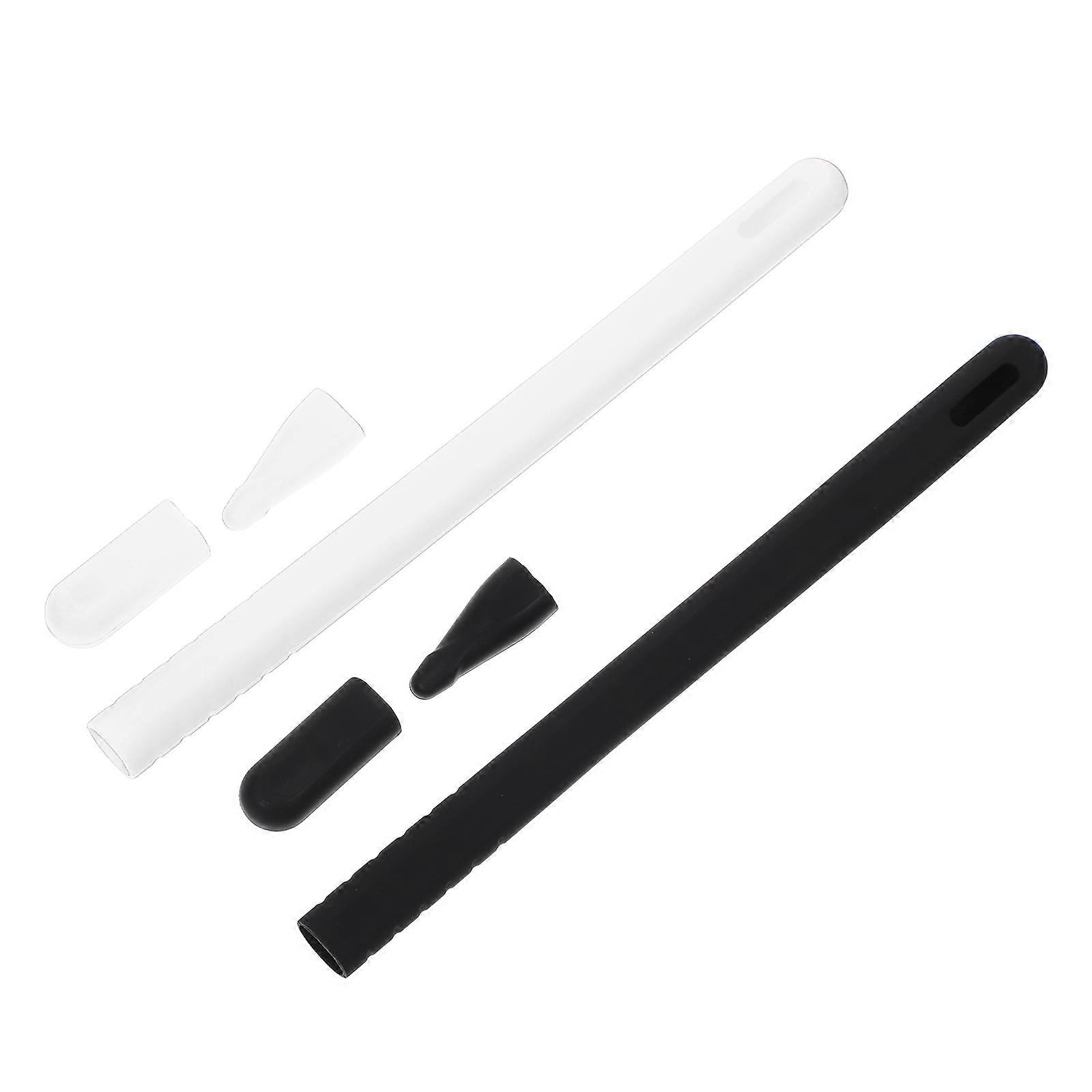 Pen Protective Sleeve Silicone Pencil 2 Protector 8Sets Assorted Color