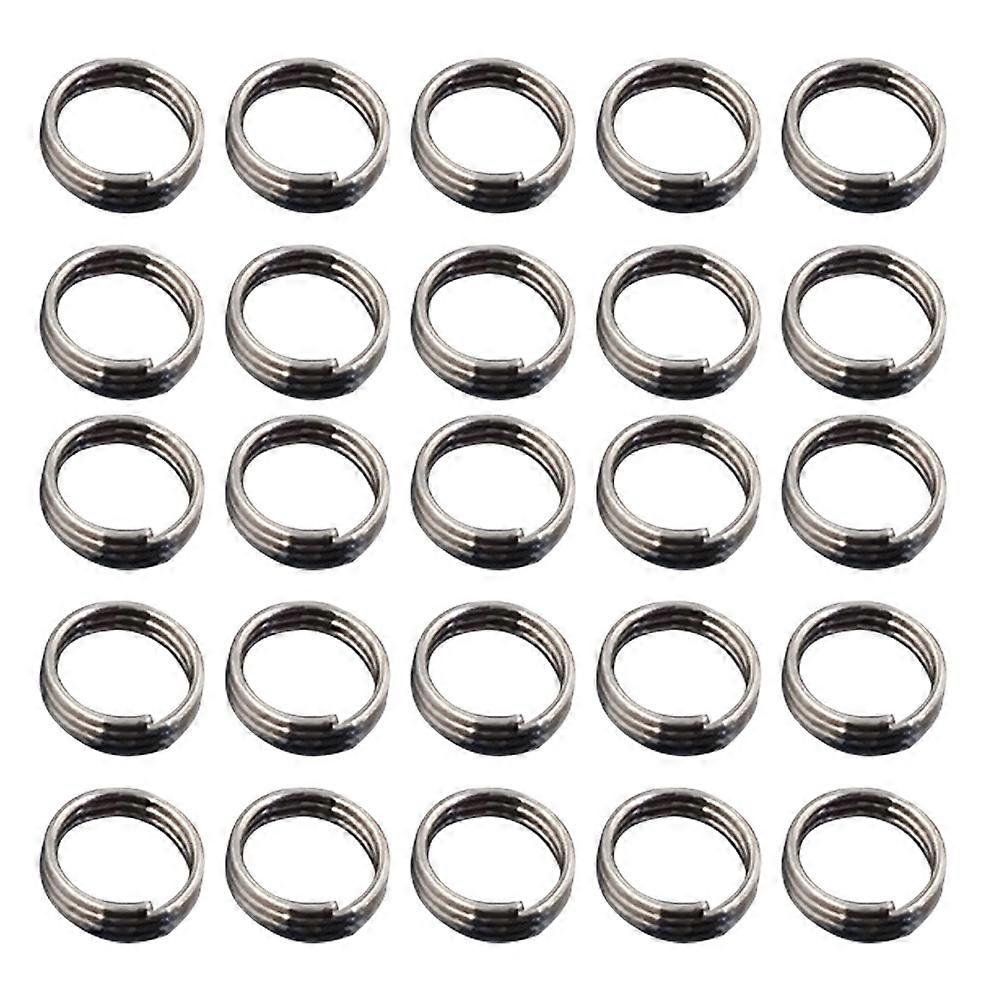 O Rings Flight Ring for Fixing 100Pcs Metal Shaft Ring Accessory Silver