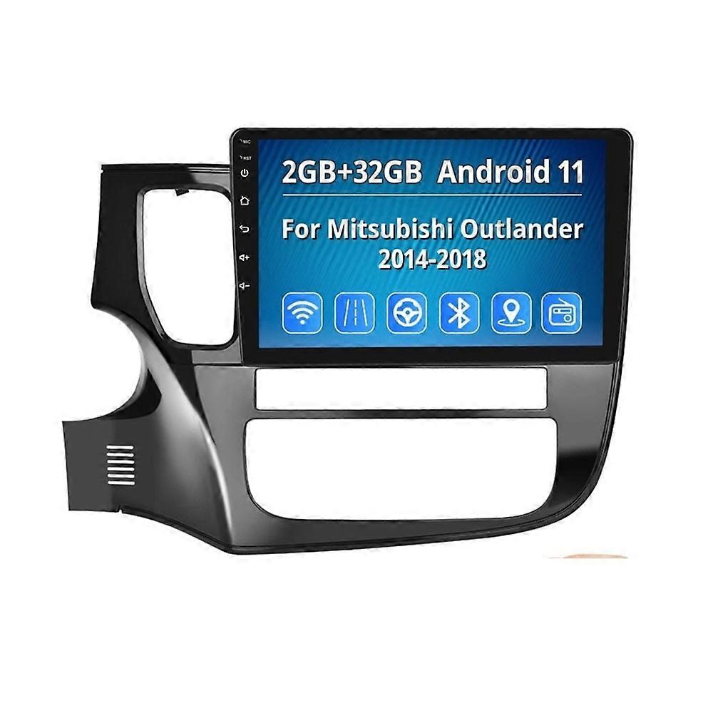 Stereo Radio for Mitsubishi Outlander 2014-2018 Carplay 2+32G