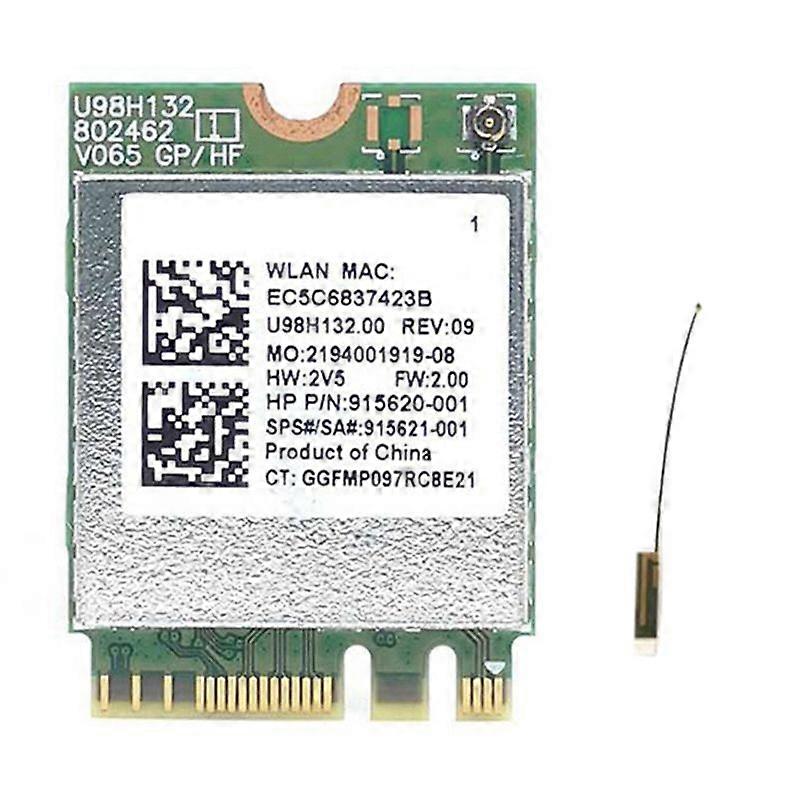 RTL8821CE Wi-Fi+BT Combo Adapter Card for Hp ProBook 450 G5 Series