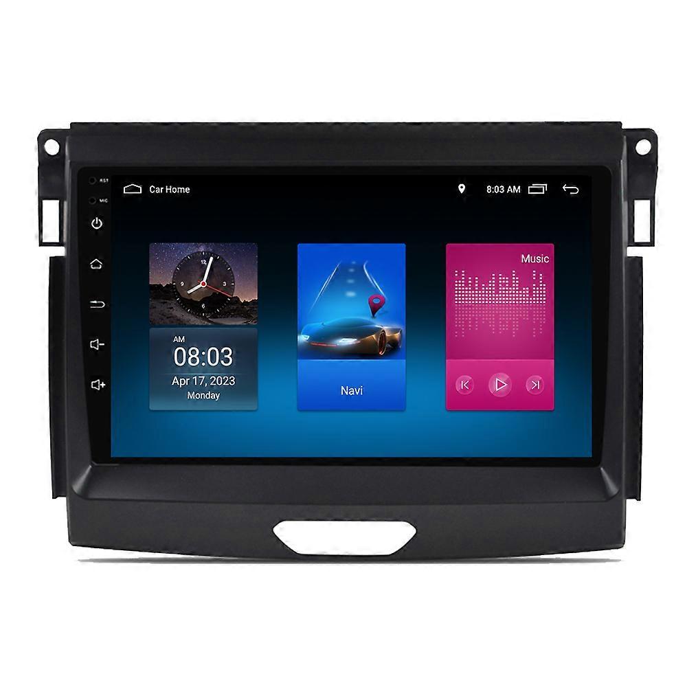 RoverOne Car Stereo Radio Bluetooth CarPlay Android Auto GPS Sat Nav Touch Screen for Ford Ranger P703 2015 - 2022