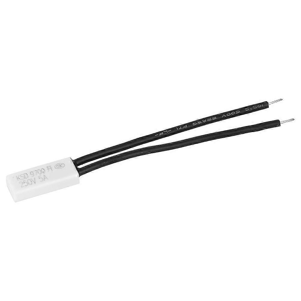 Temperature Control Switch, 10pcs KSD9700 Normally Open Temperature Control Switch Thermal Protector Plastic Probe(60) 3IJQW