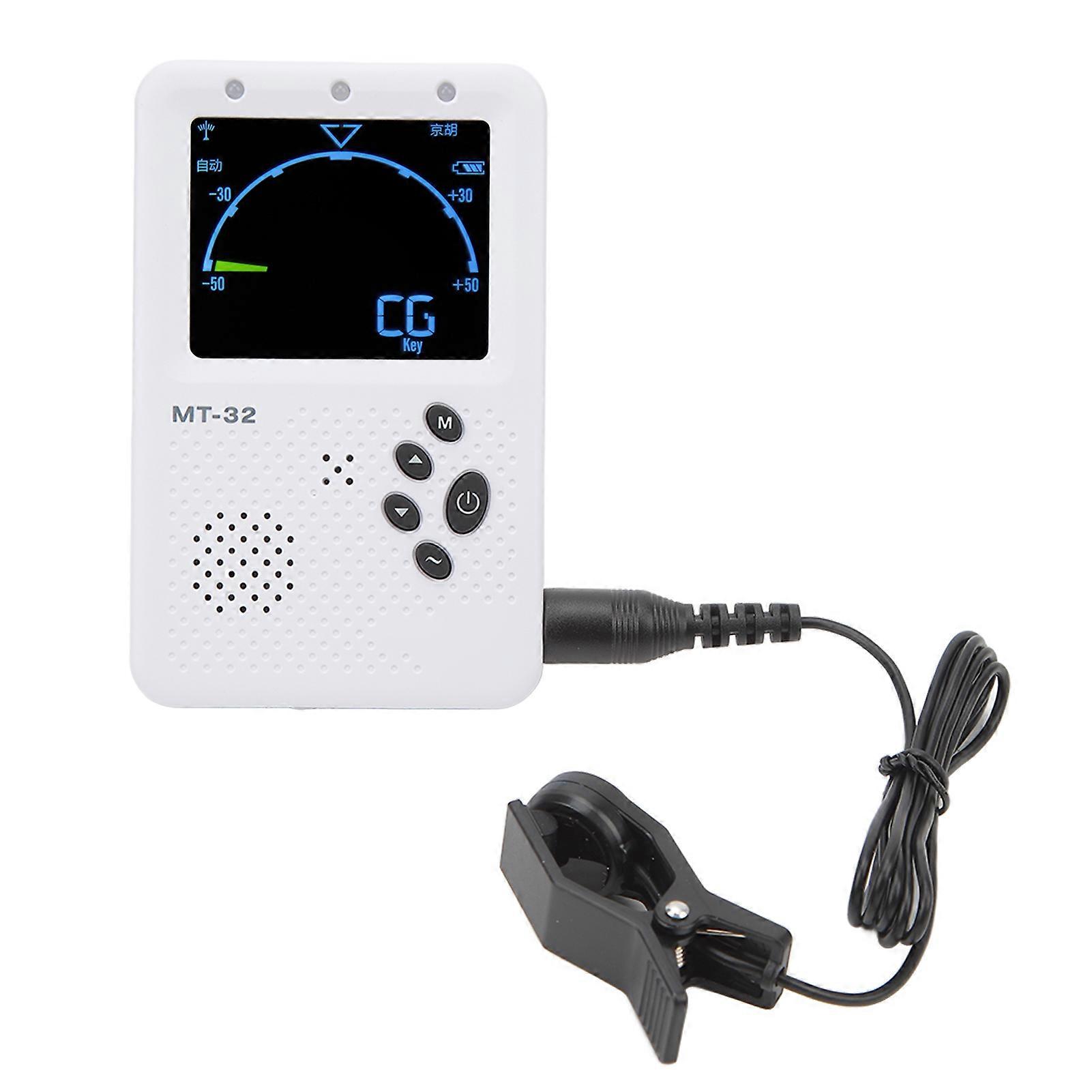 Metronome Tuner Rechargeable 3 In 1 Digital Metronome Tuner Tone Generator For Pipa Guzheng All Instruments 