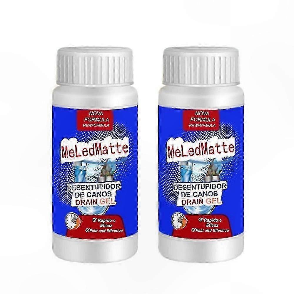 2-Pack Effective Pipe Cleaner for Kitchen Deodorizing and Clog Removal Solution