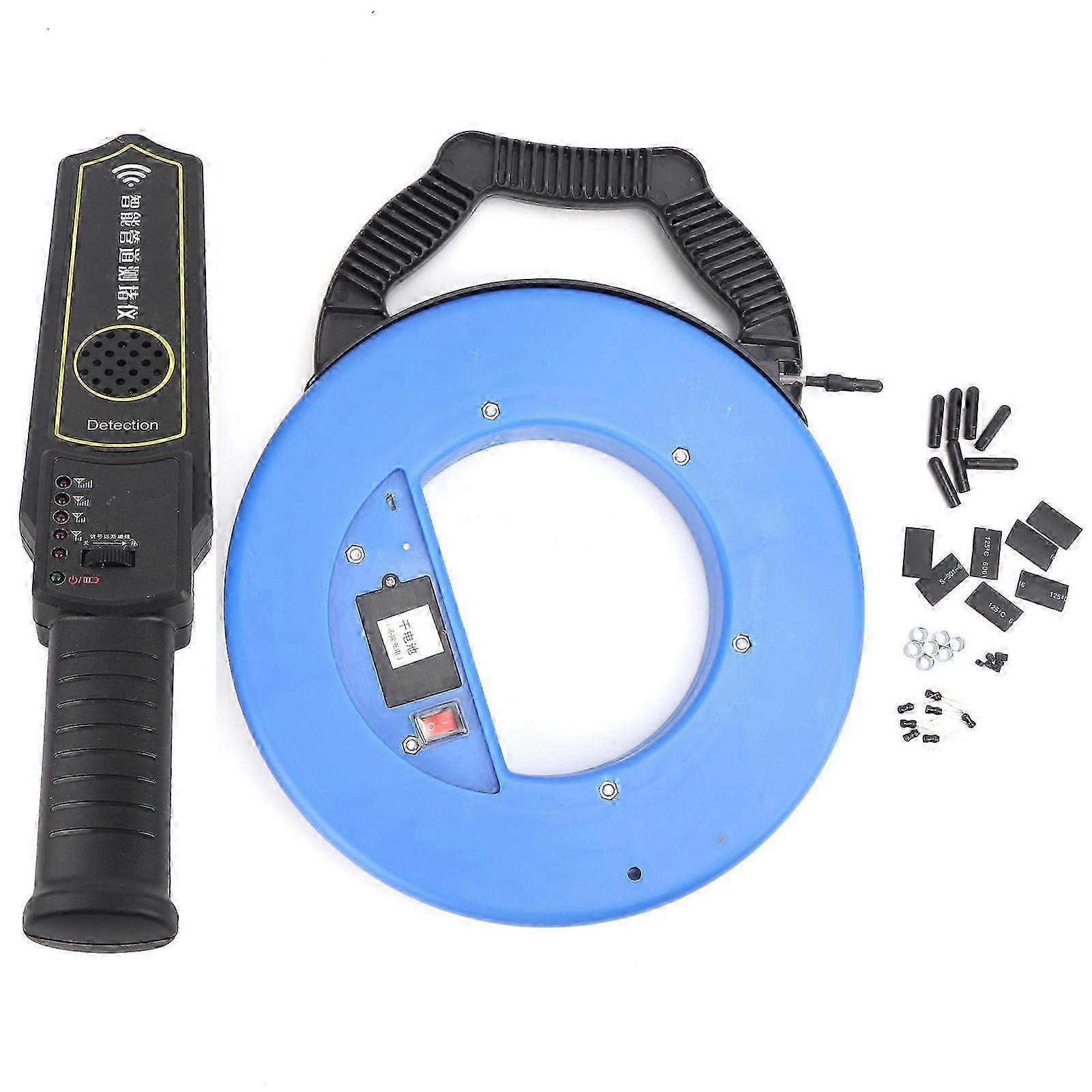 Line Blockage Detector Home Pipe Pipeline Portable Plugging Clogging Tester Detecting Tool20 Metres