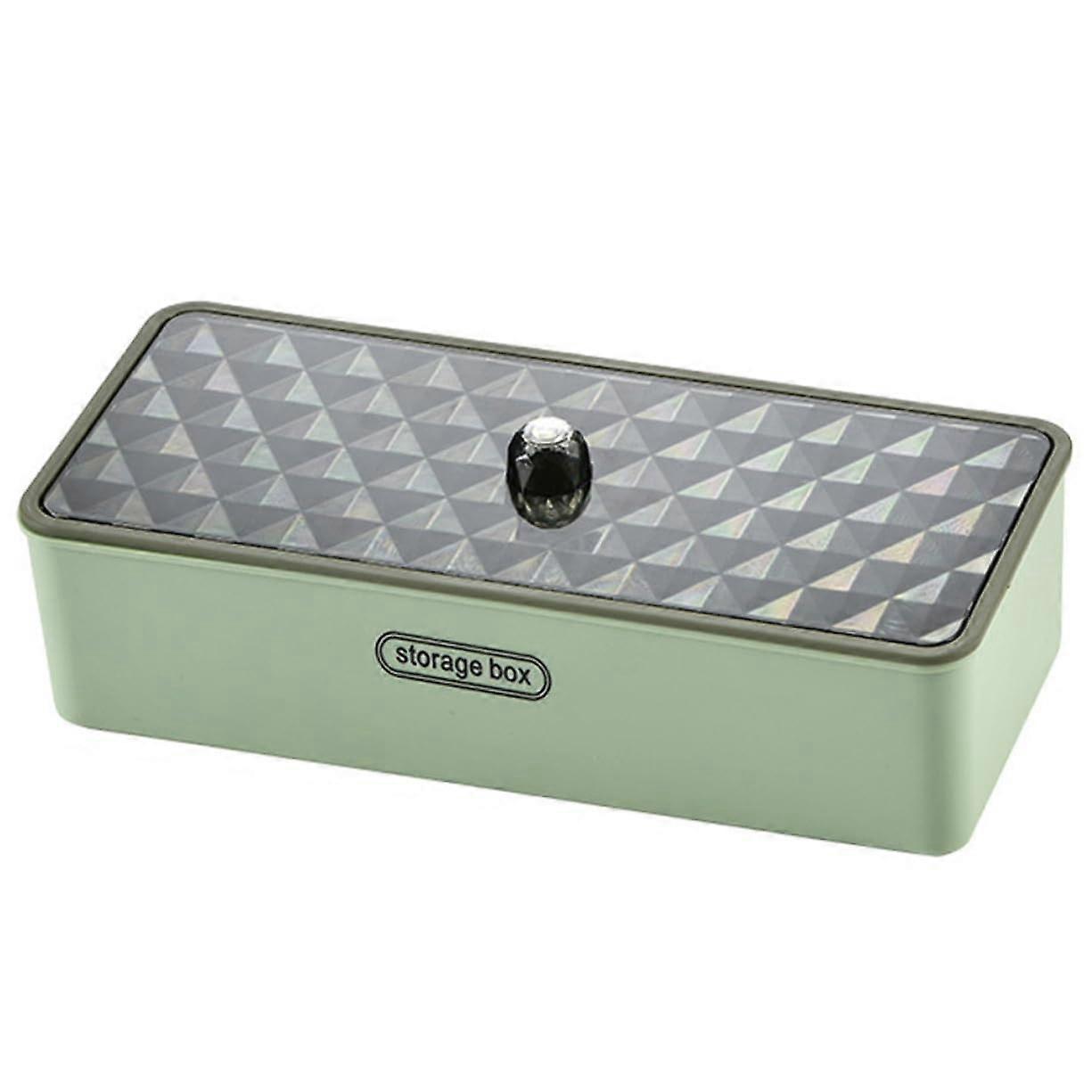 Chopstick Drain Storage Box Mint Color Utensil Storage Container Fork Holder Countertop Kitchen Organiser