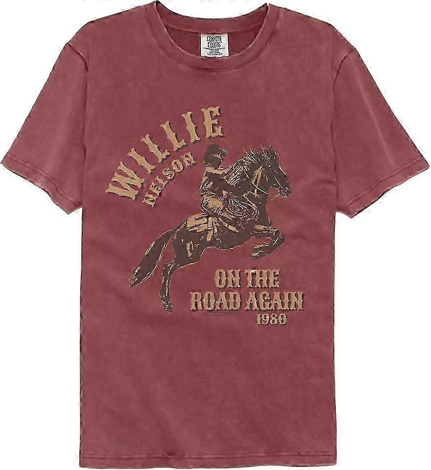 Tričko On The Road Again Willi Nelson Rockinstone