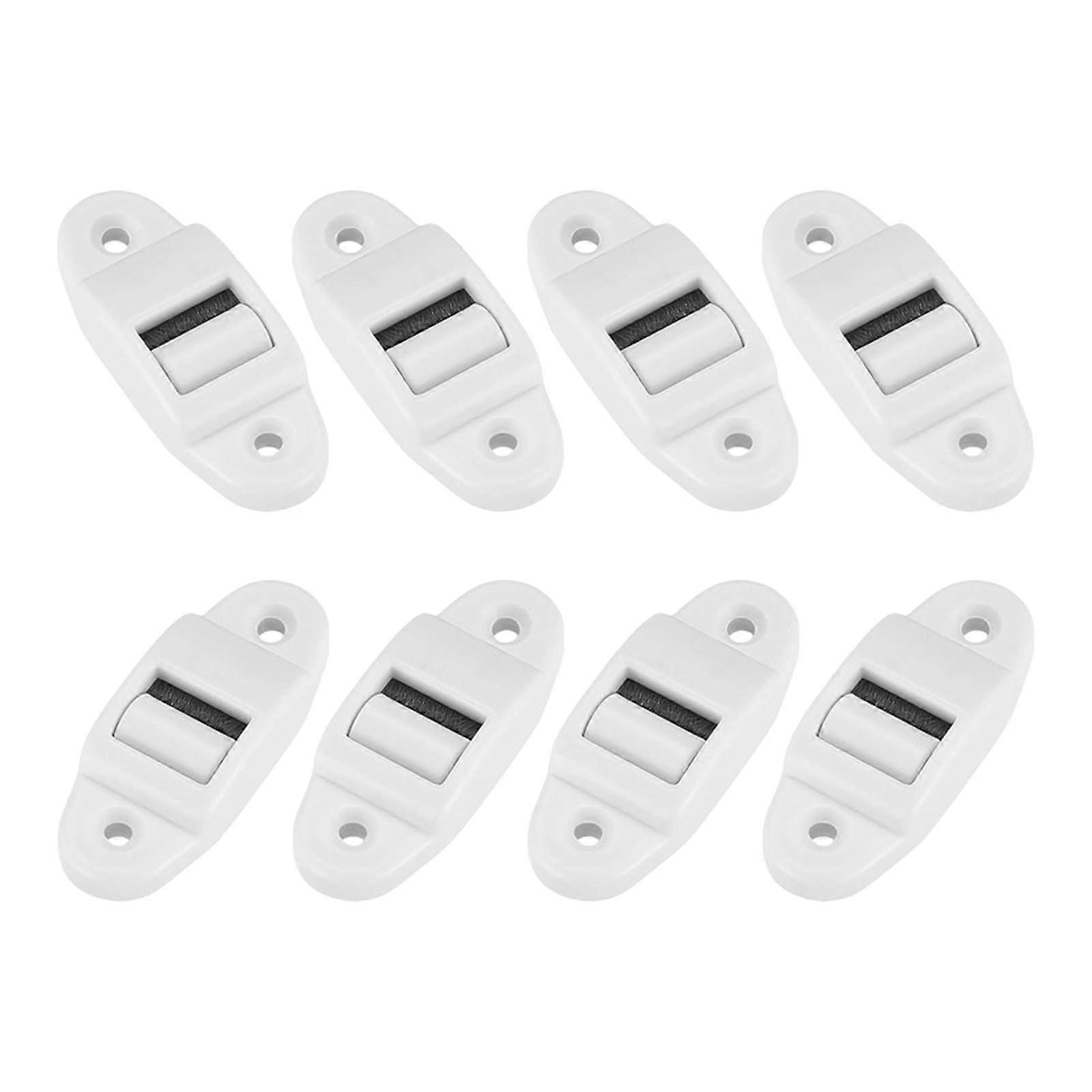 8Pcs Belt Guide Roller for 14mm Curtain Track Slip Prevention System Smooth Installation Compatibles with Roller Shutter Multicolor
