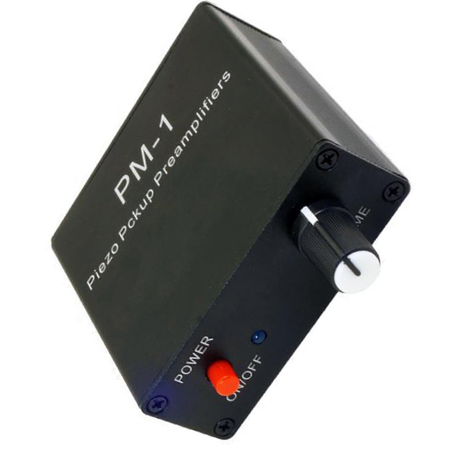 Durability Metal Piezo Pickup Preamplifier for Professional Audios Recording with 600Ω Output Impedance Amplifiers Multicolor