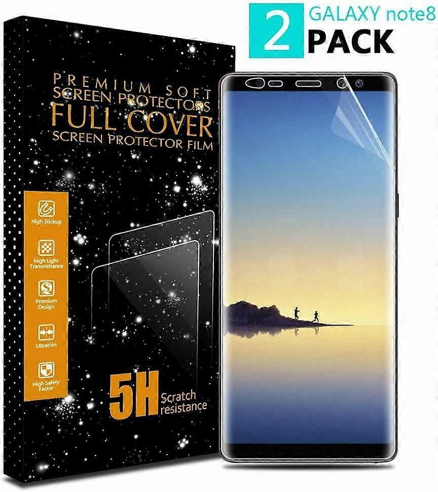 2-Pack Screen Protector compatible with Samsung Galaxy S20 Ultra S10 S9 S8 Plus Note 20