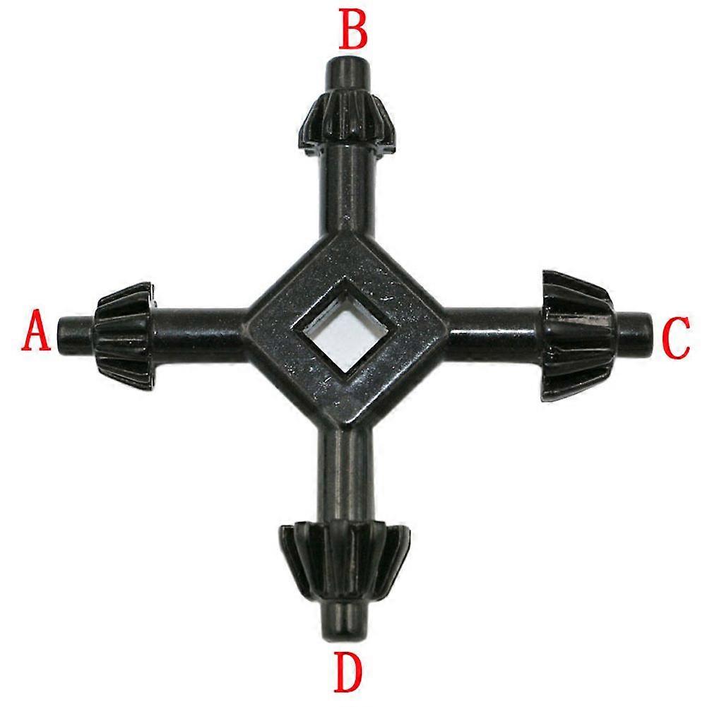 Universal 4Way Drill Chuck Key Wrench for Power Tools and Handheld Drilling Machines