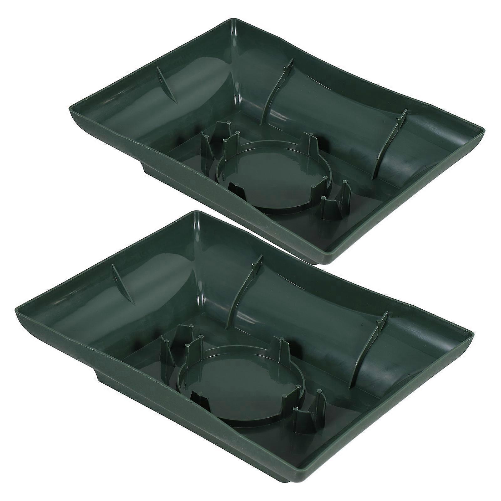 Flower Arrangement Base Rectangular Shape For Wedding And Floral Design 2Pack
