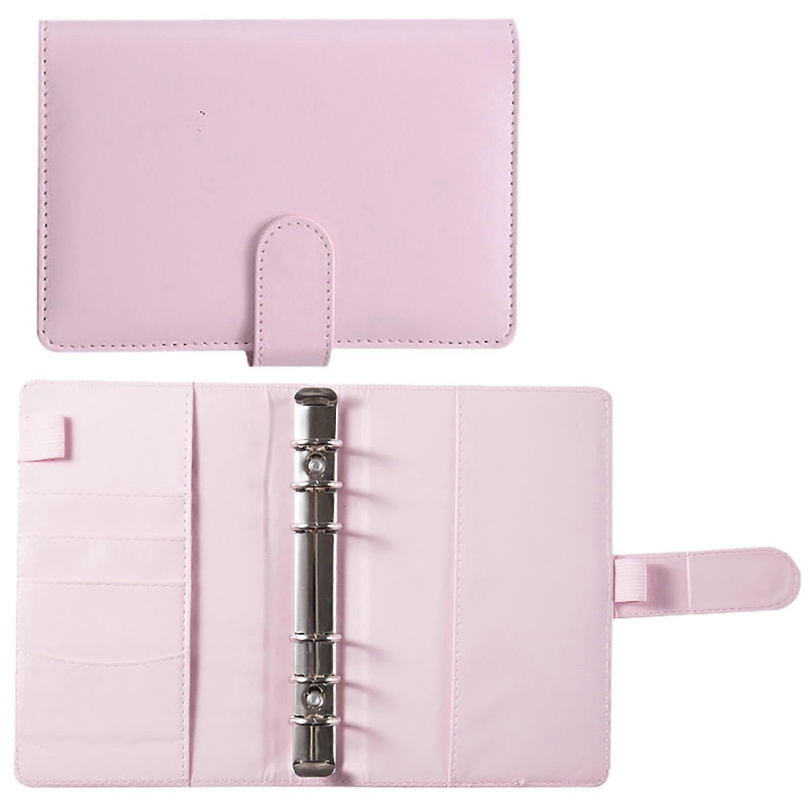 Notebook A6 Leather Notebook Binder Can Supplement Loose-Leaf Notes Change Storage Book