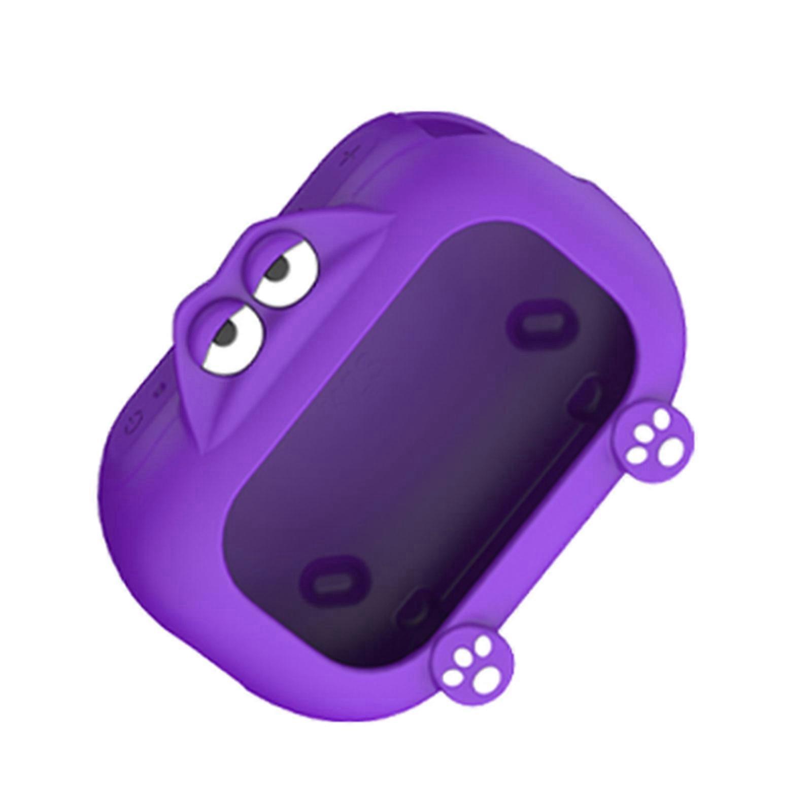 Dustproof Shockproof Protective Case For Select 4 Go Speaker Shell Customs Fit Silicone Case Easy Carrying Shield  Purple Color