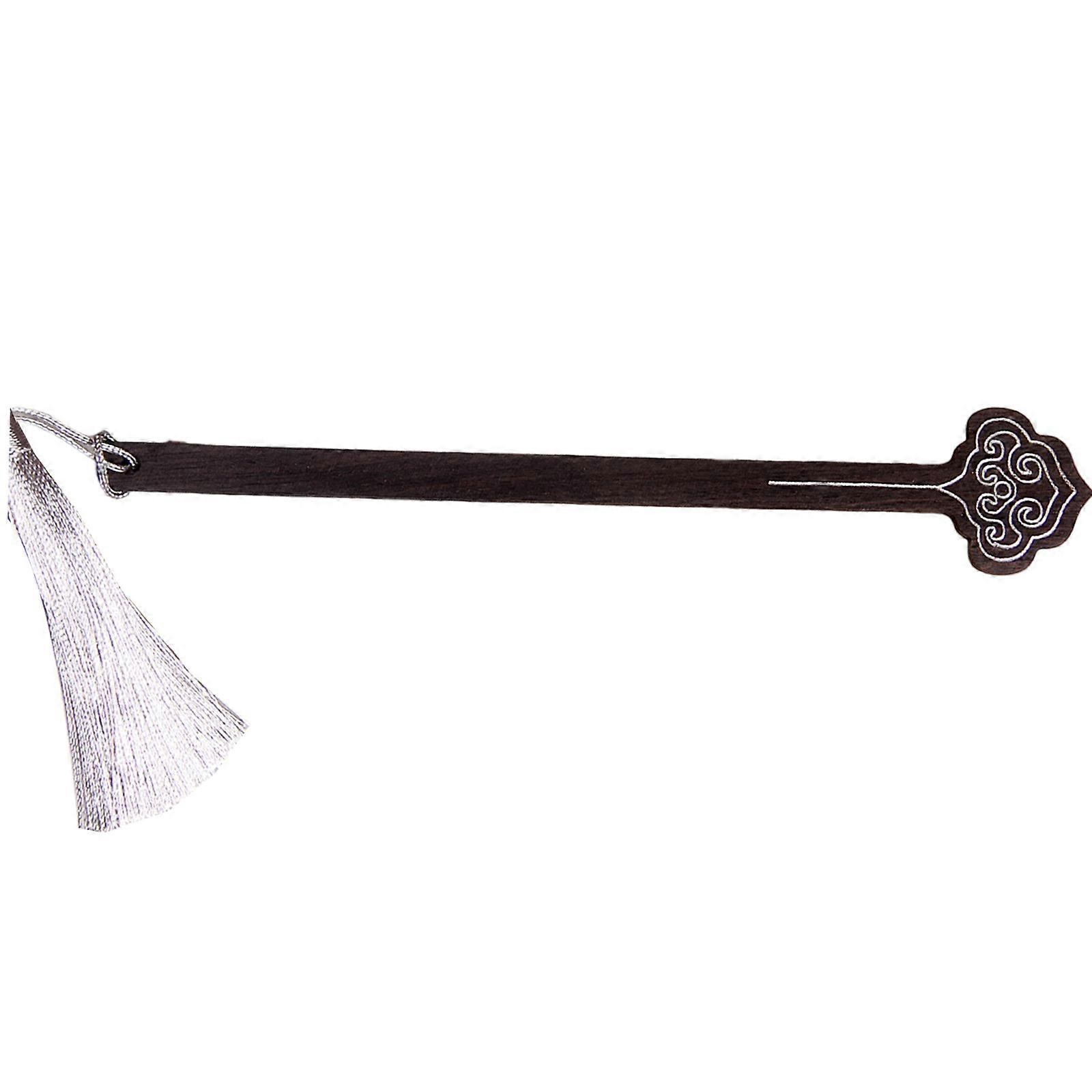 Wood Bookmarks with Tassels Reading Bookmarks Book Page Divider Page Marker for Teacher Reader Multicolor