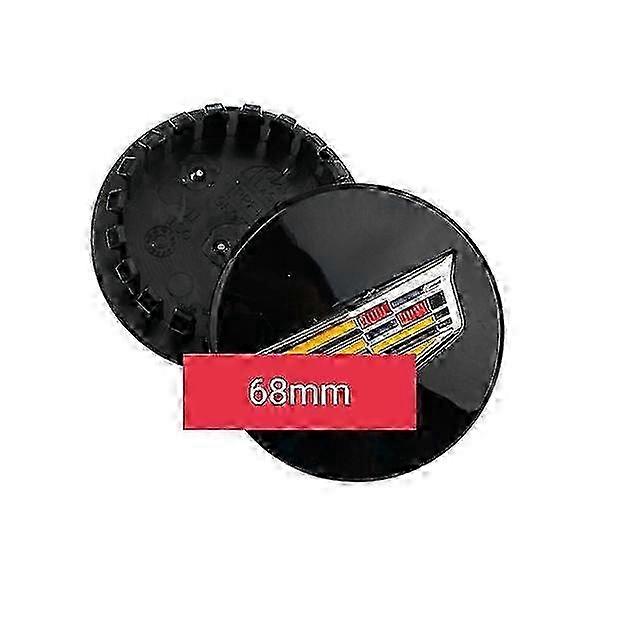 68 מ"מ מכונית גלגל רכזת כובעים כיסוי מרכזי סמל למותג מתאים Escalade Deville CTS CT5 XT5 XTS XLR ATS BLS SRX SLS STS V אביזרים