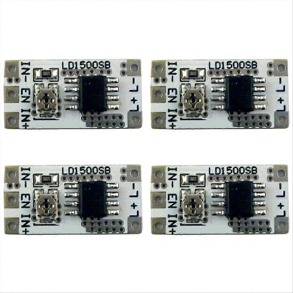 4PCS DC 3-6V 28-1500mA Adjustable Output Current LED Driver Module PWM Controller DC-DC Constant Cur