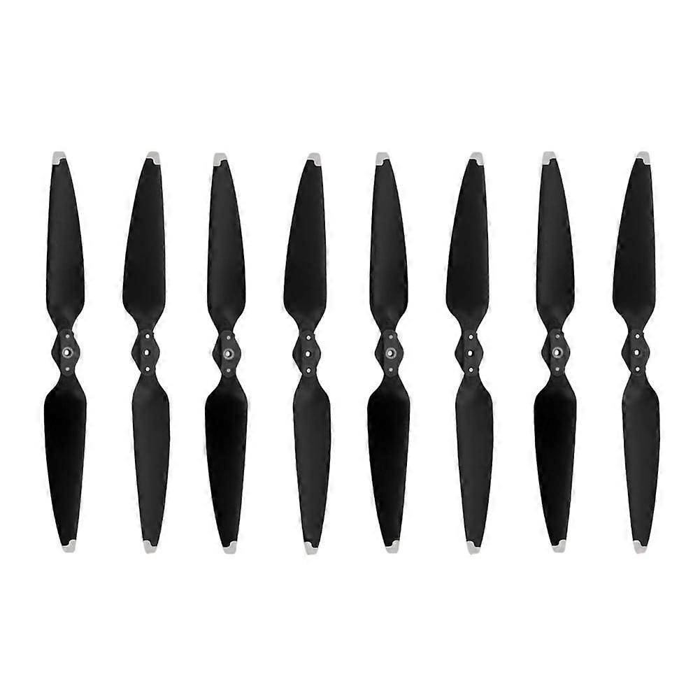 jixopn Propeller Quick Release Drone Blade Props for DJI AIR 3 (Silver edge 4 pairs)