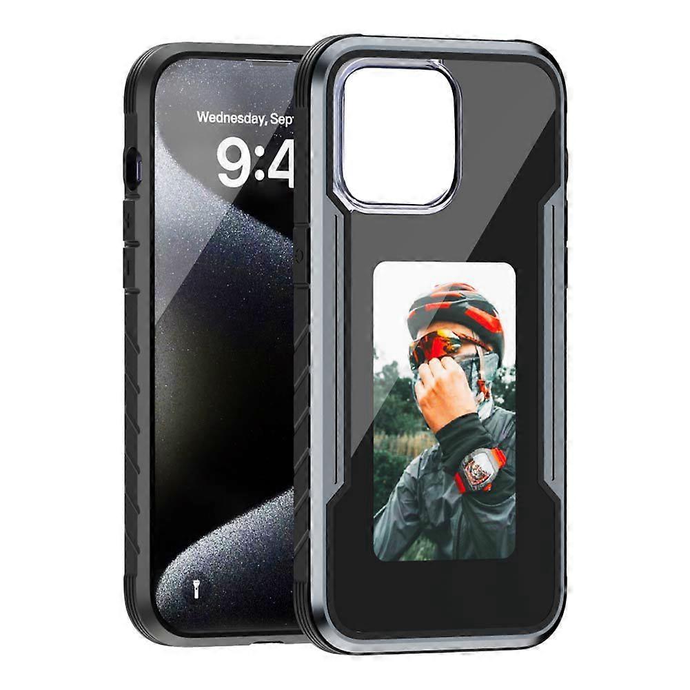Smart NFC EInk Screen DIY Phone Case pour IPhon