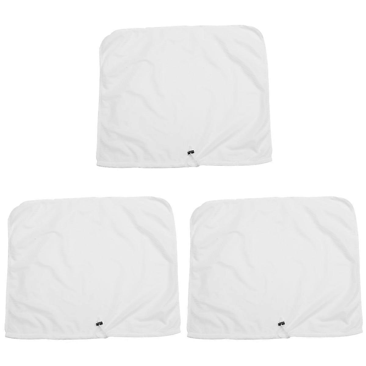 3pcs Large Brew Bags Home Brewing Wine Bag Fine Mesh Bag Reusable Strainer with Draw String