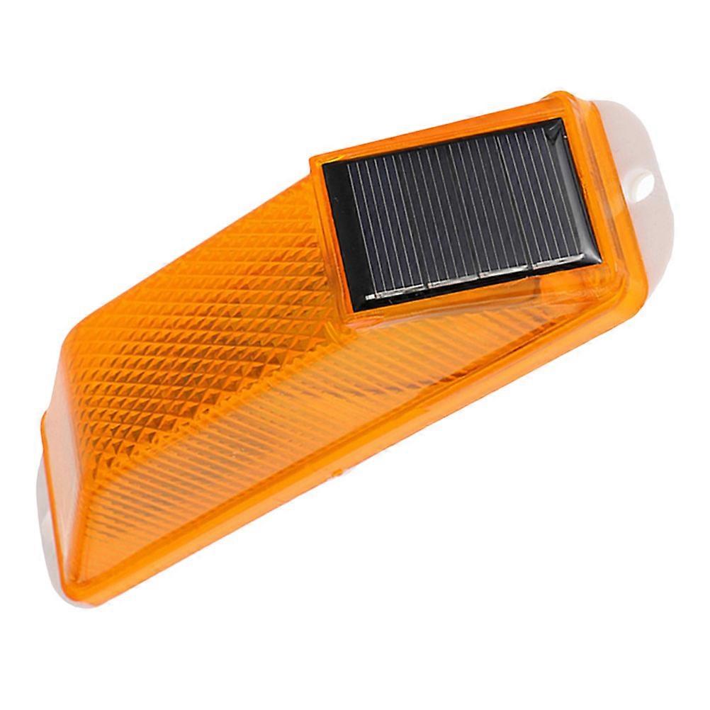 Solar Warning Light for Warning with Easy Installation in Garden