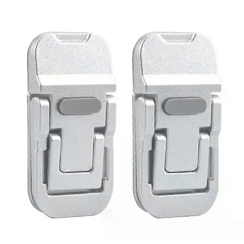 2pcs/Set Foldable Laptop Stand Portable Notebook Support Holder Adjustable Riser Cooling Bracket Universal for Laptop Tablet   4