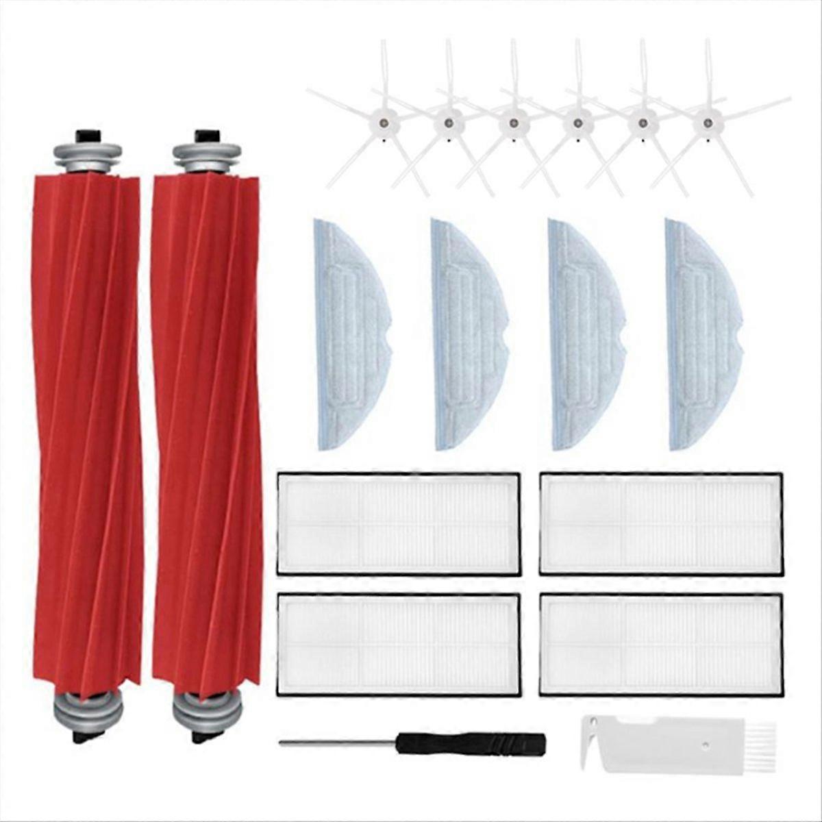 For S7/S7+/S7 Maxv/S7 Maxv Plus Main Side Brush Filter Mop