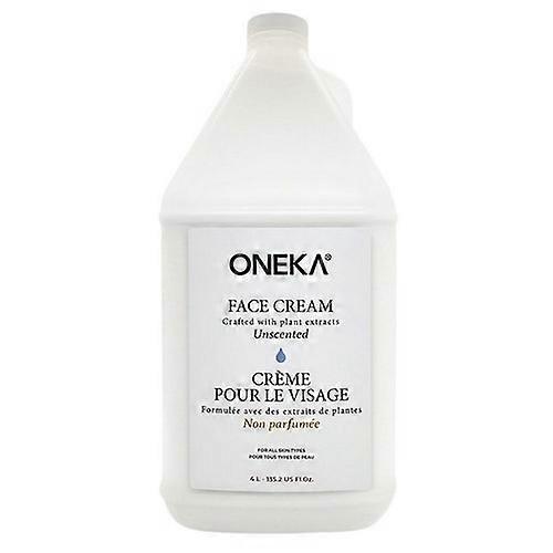 Oneka Oneka Face Cream Unscented, 4 Liters