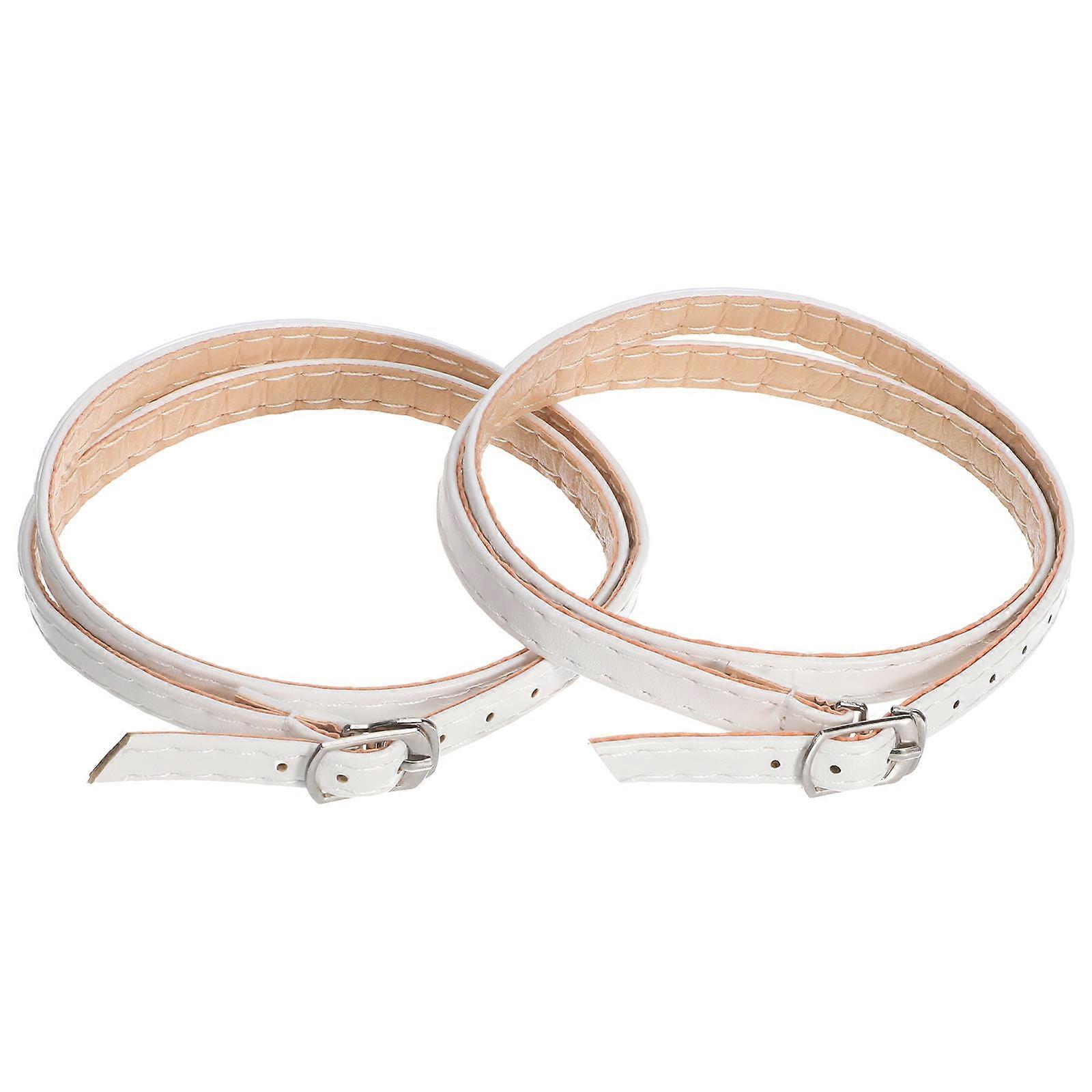 1Par anti-løse avtakbare ankelstropper Cross Design High Heel Shoelace