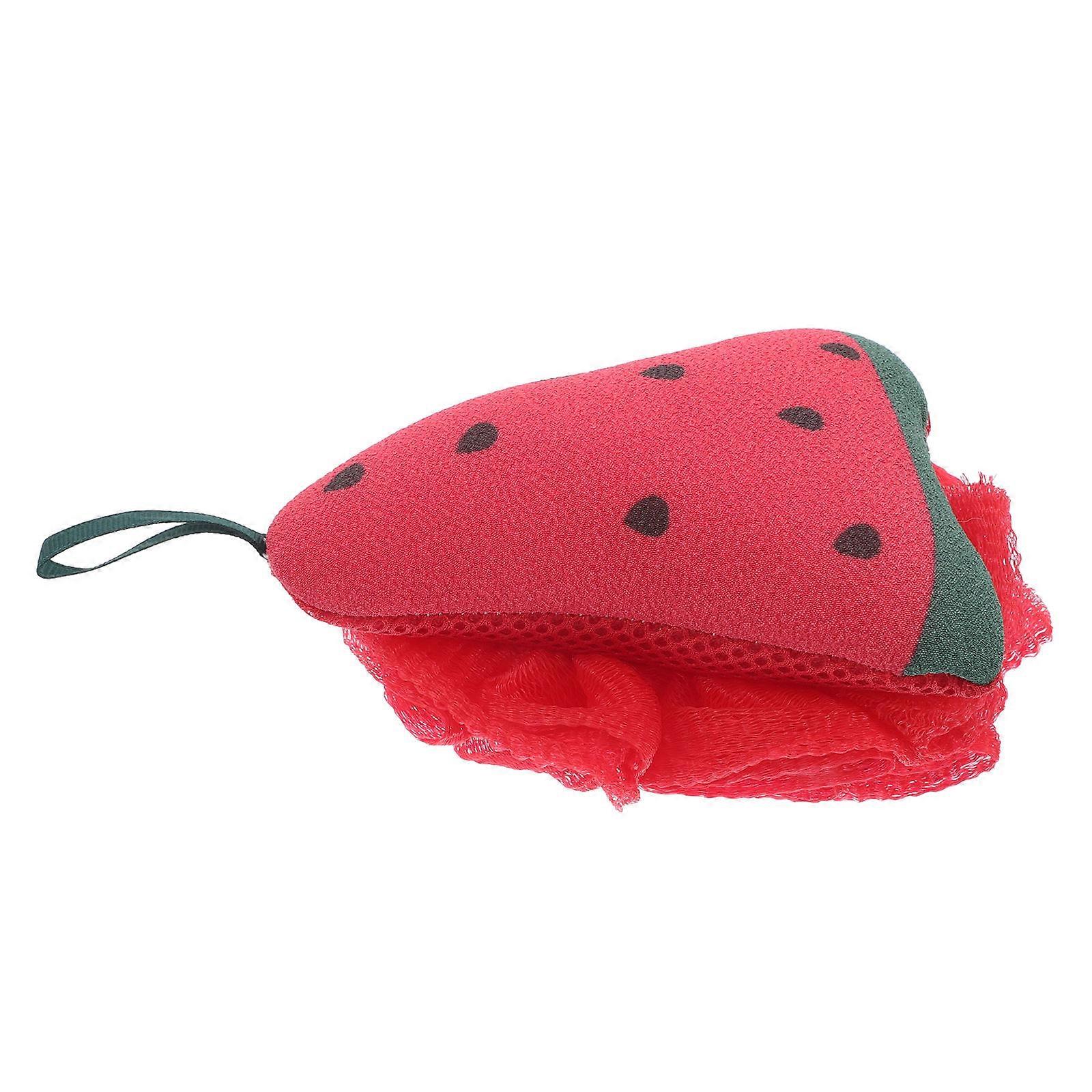 Exfoliating Bath Sponge Watermelon Bath Ball for Deep Cleansing