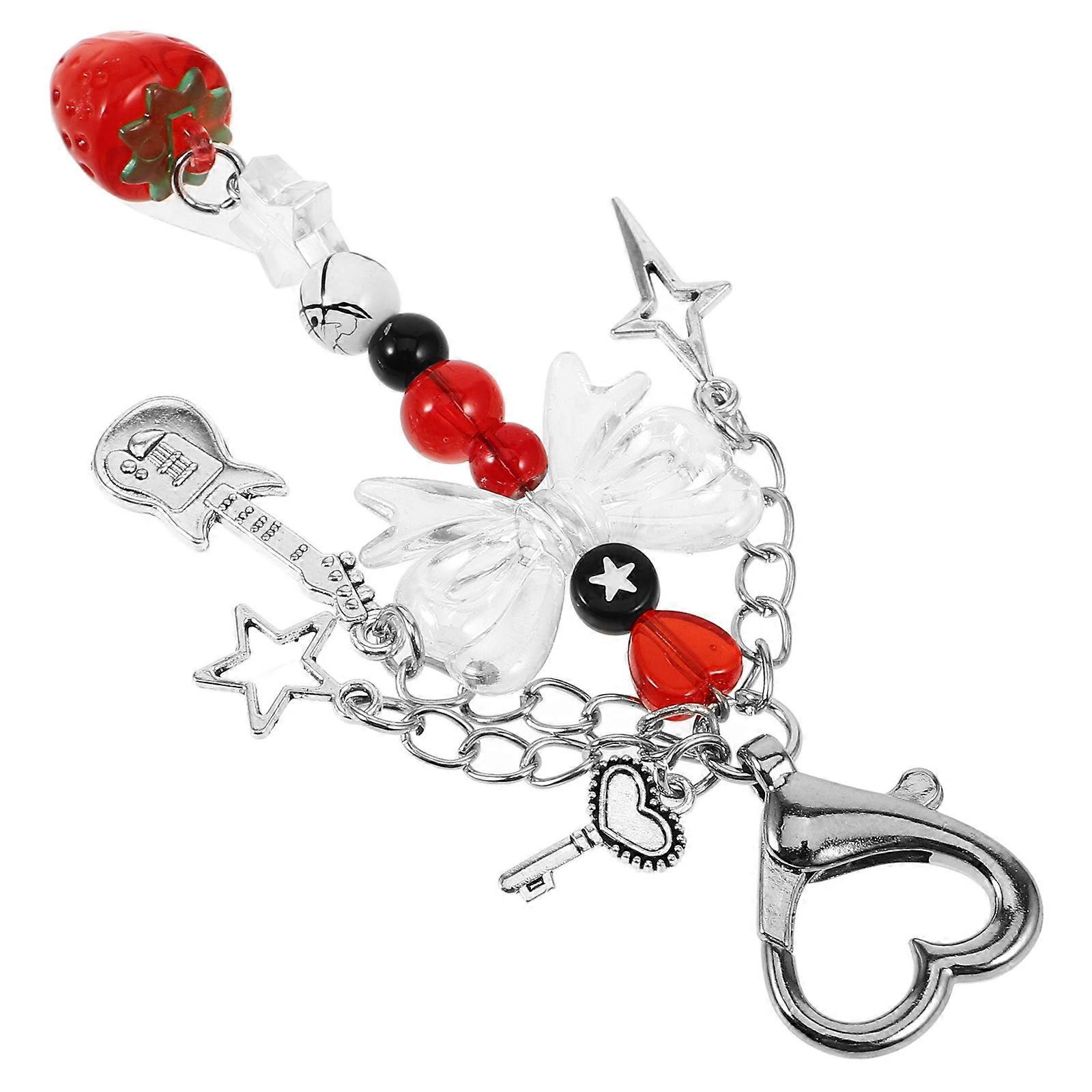 Stylish Alloy Keychain Cute Key Ring Pendant for Holding Keys Accessory