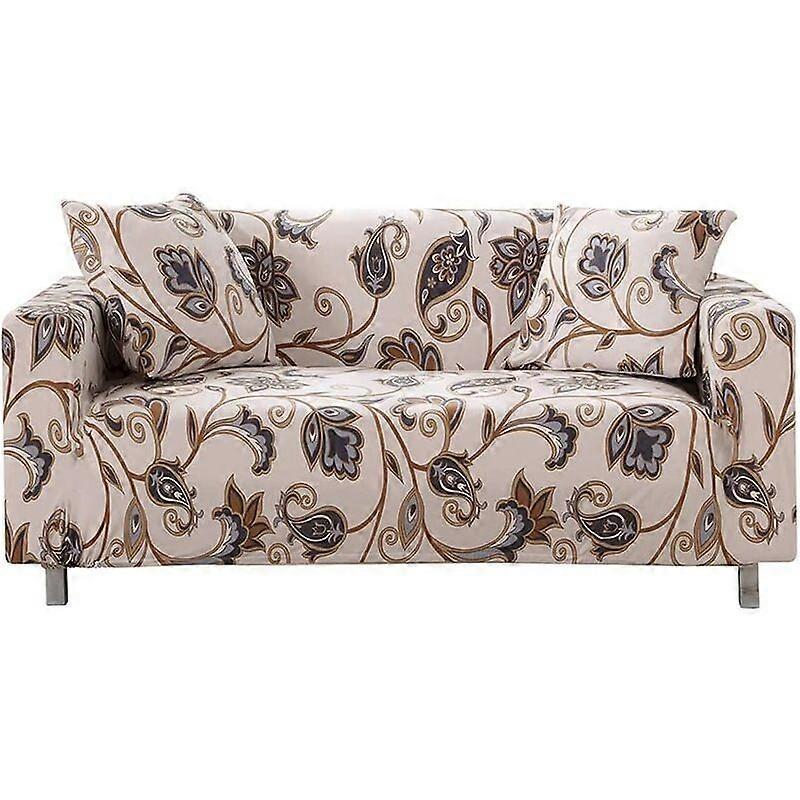 Sofa Cover, Stretch Sofa Slipcover, Sofa Protector with 2 Cushion Covers