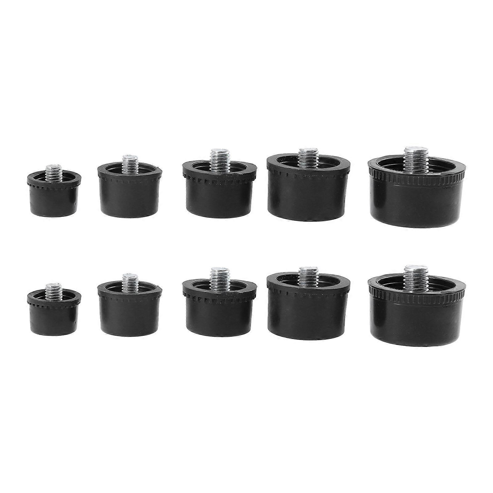 Durable Rubber Hammer Tip Replacement for Home 10Pcs Mallet
