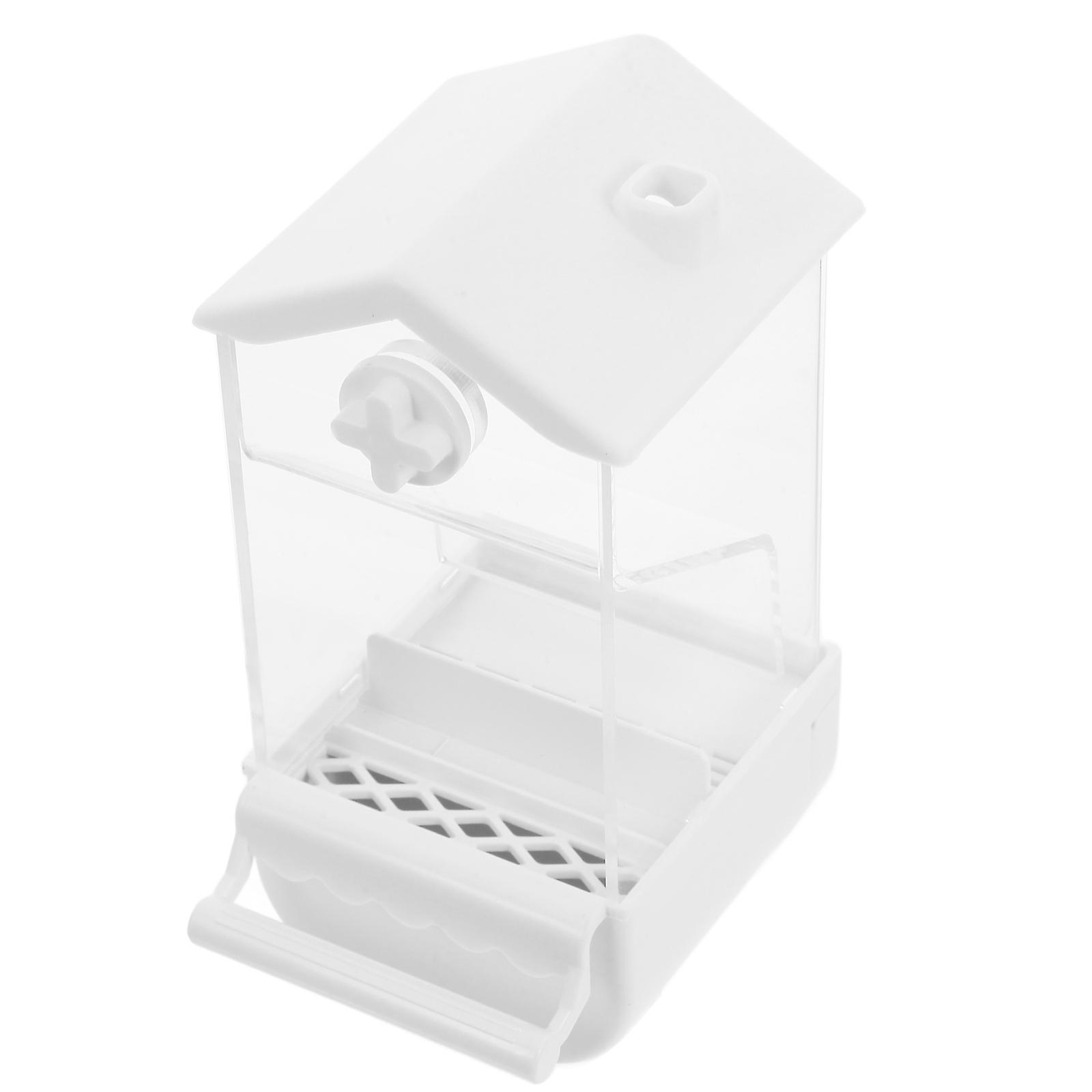 Automatic Large Parrot Feeder No Mess Bird Food Dispenser