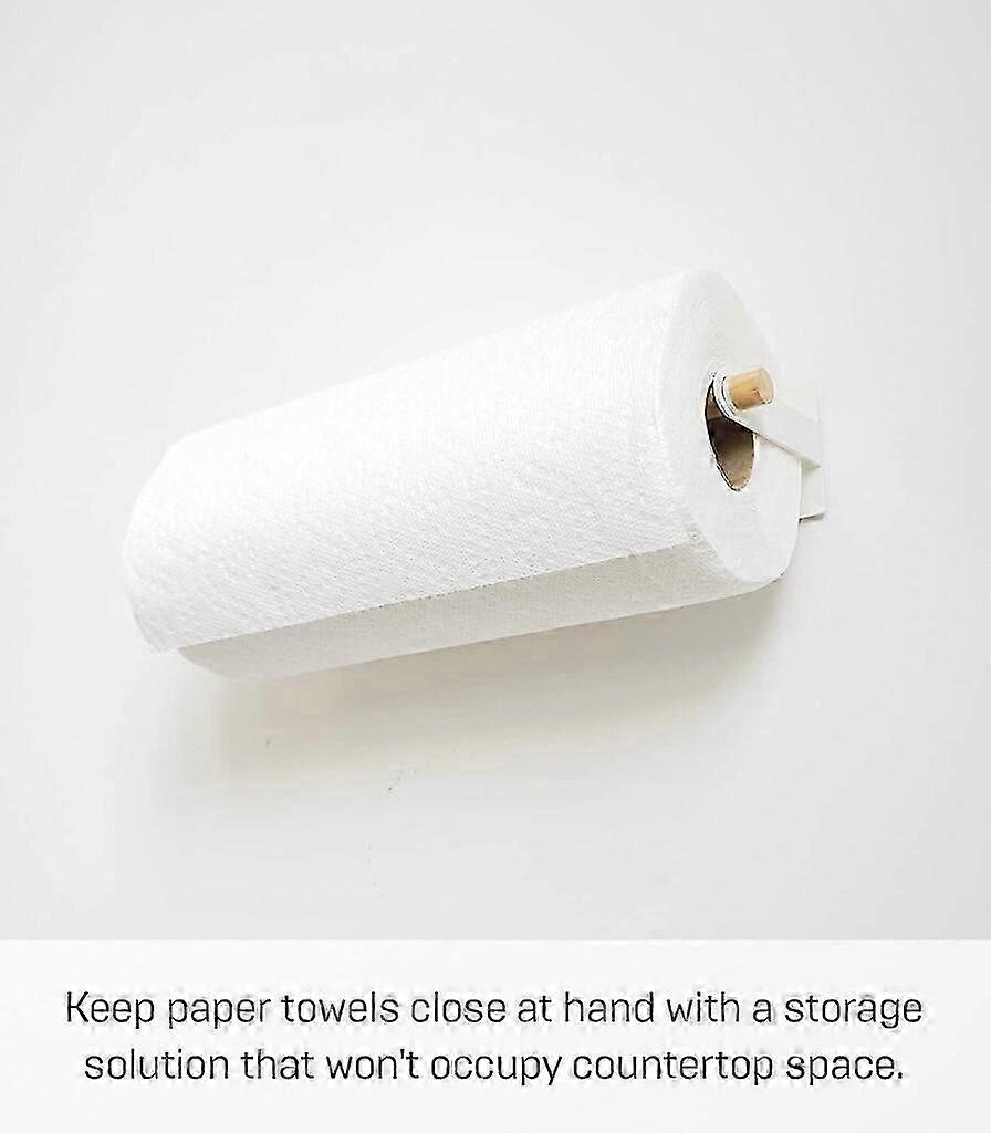 White Toilet Paper Holder