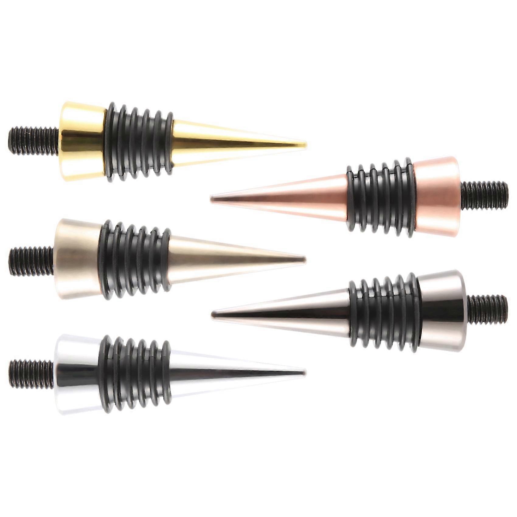 2X Bottle Stopper Classic Bottle Stopper with Threaded Post Wine Stopper Insert Hardware for Wine Turning DIY Project