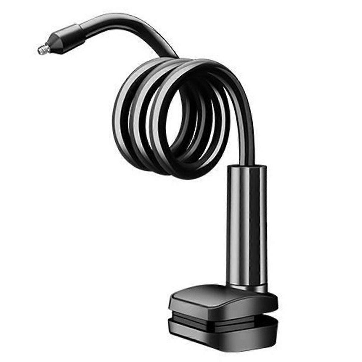 Baby Monitor Stand Adjustable Secure Camera Holder Bracket Without Wall Drilling for Nursery Use Bl