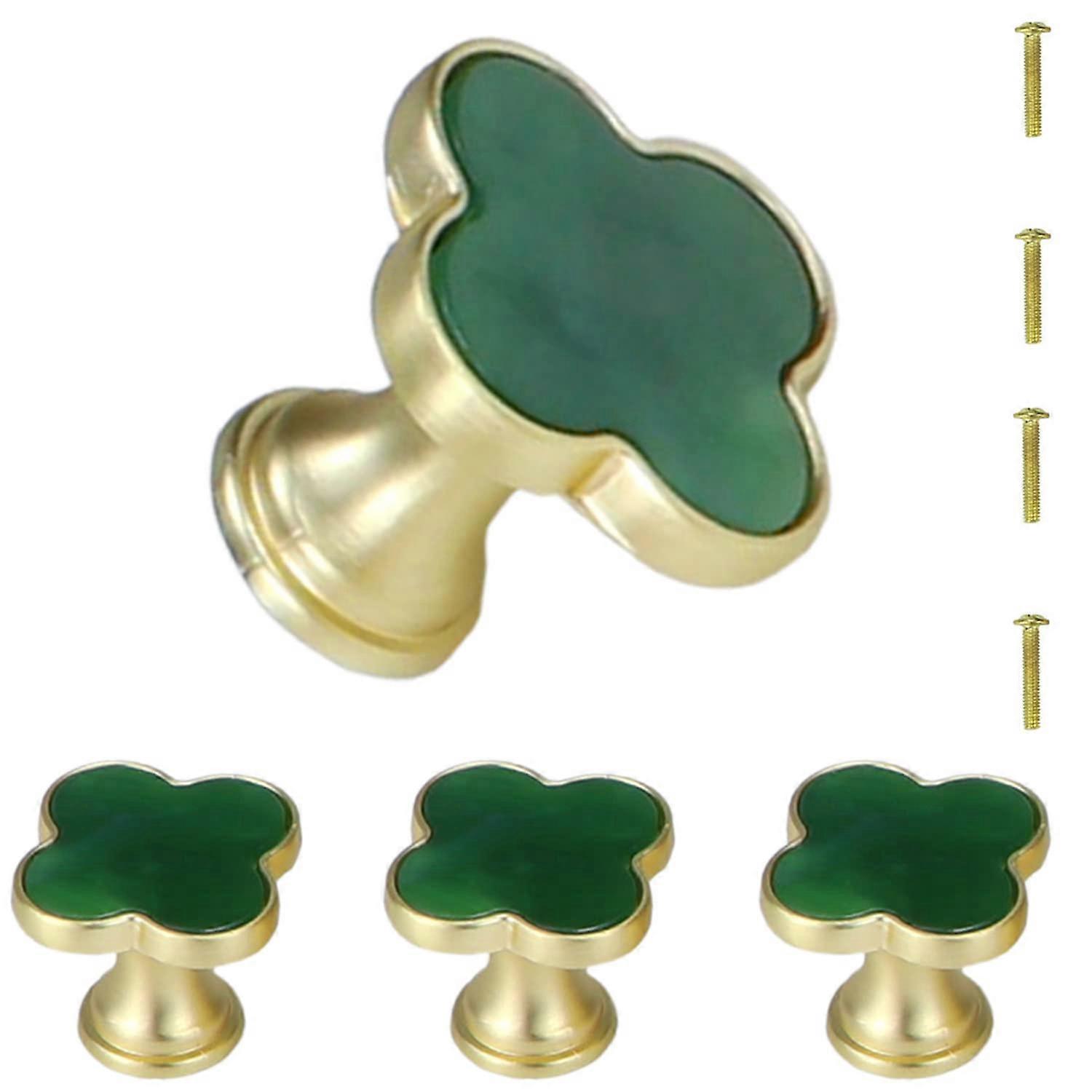 Cabinet Knobs and Zinc Alloy Drawer Pulls for Dresser Wardrobe Doors 4 Pcs