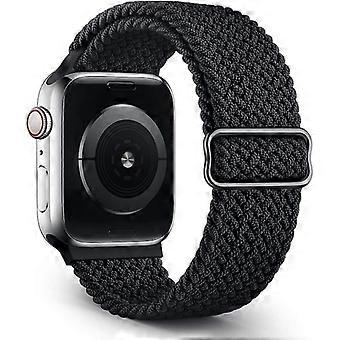 Gevlochten Solo Loop-armband, compatibel met Apple Watch-bandjes van 38 mm en 40 mm.