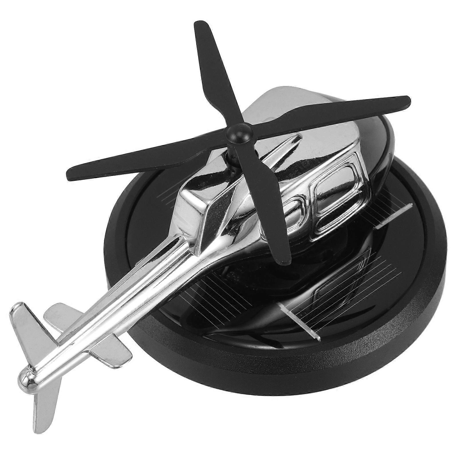 Car Solar Aromatherapy Diffuser Rotating Fragrance Ornament for Dashboard Decoration