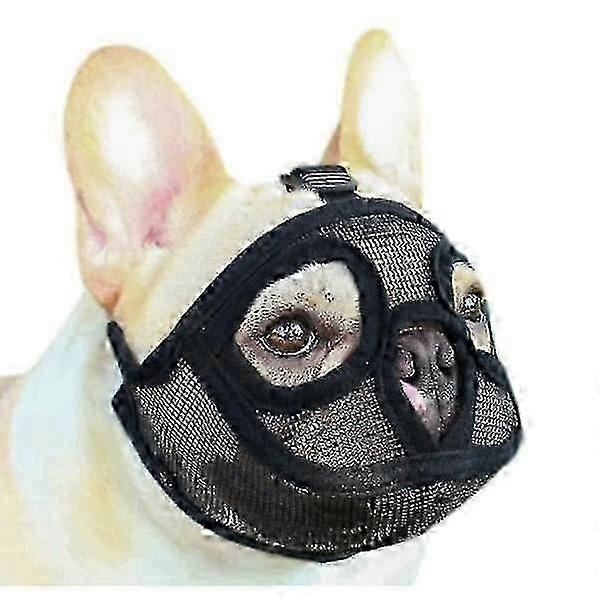 Adjustable Bulldog Muzzle To Stop Bite Chew And Bark With Comfortable Fit