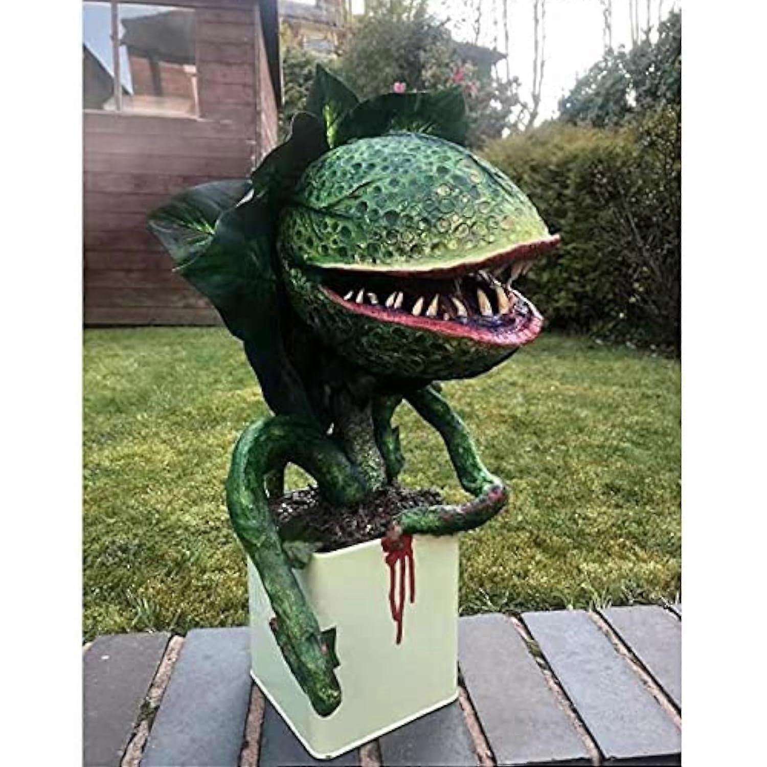 Replica with Poseable Head and Vines, Realistic Halloween Yard Decor