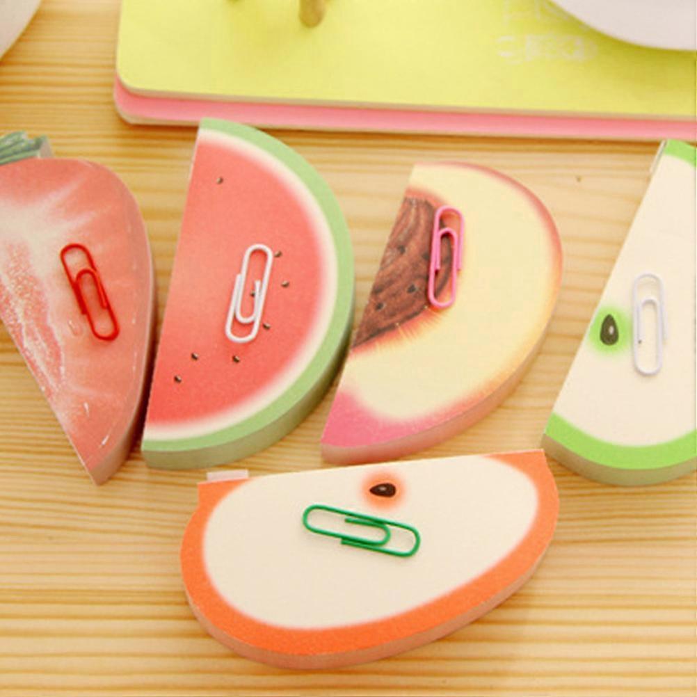 Watermelon Fruit Self- for Writing Use Removable Adhesive Notes