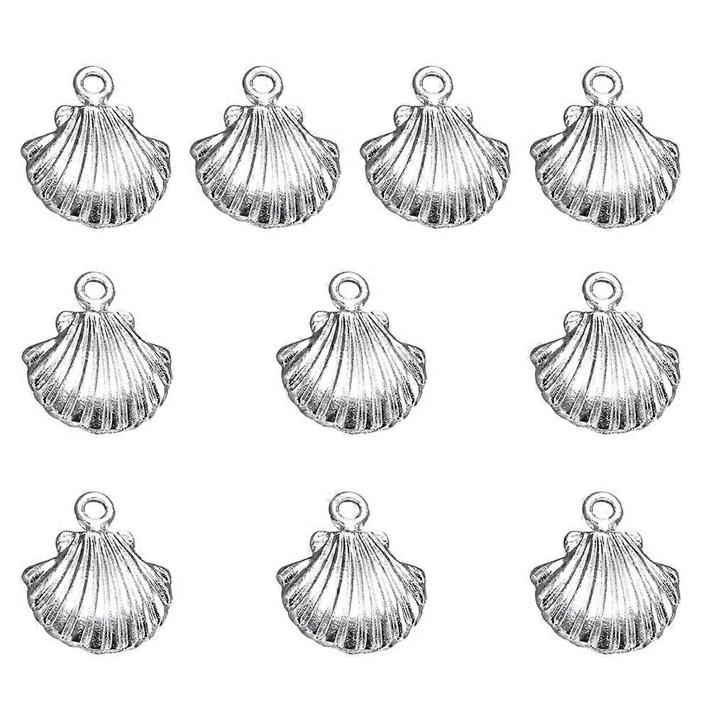 DIY Pendant Charms Seashell Shape for Jewelry Making 20Pcs Pack