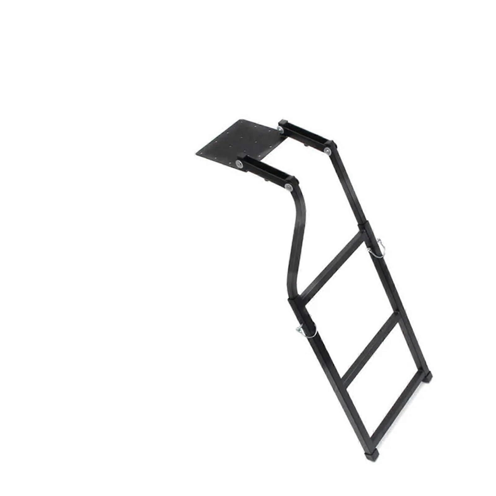 Pickup Truck Tailgate Ladder Height Adjustable AntiSlip RustResistant Truck Bed Access Ladder