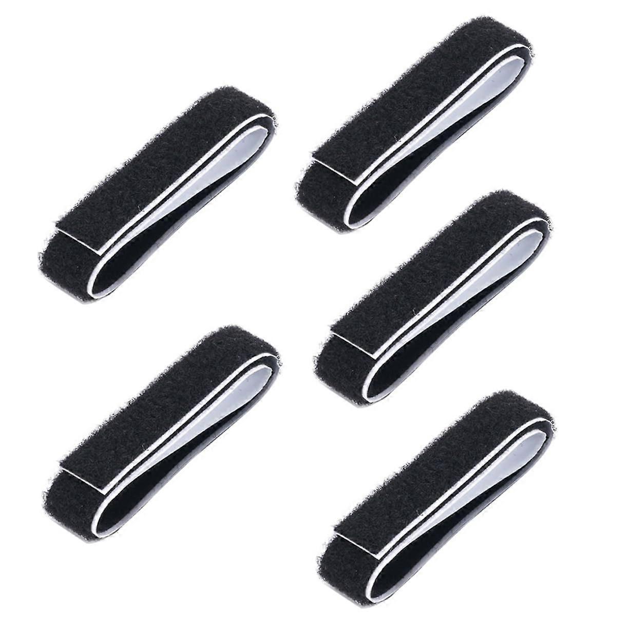 Elastic Toe Separators for Pedicure and Bunion Corrector with Comfortable Breathable Wrap, 5pcs