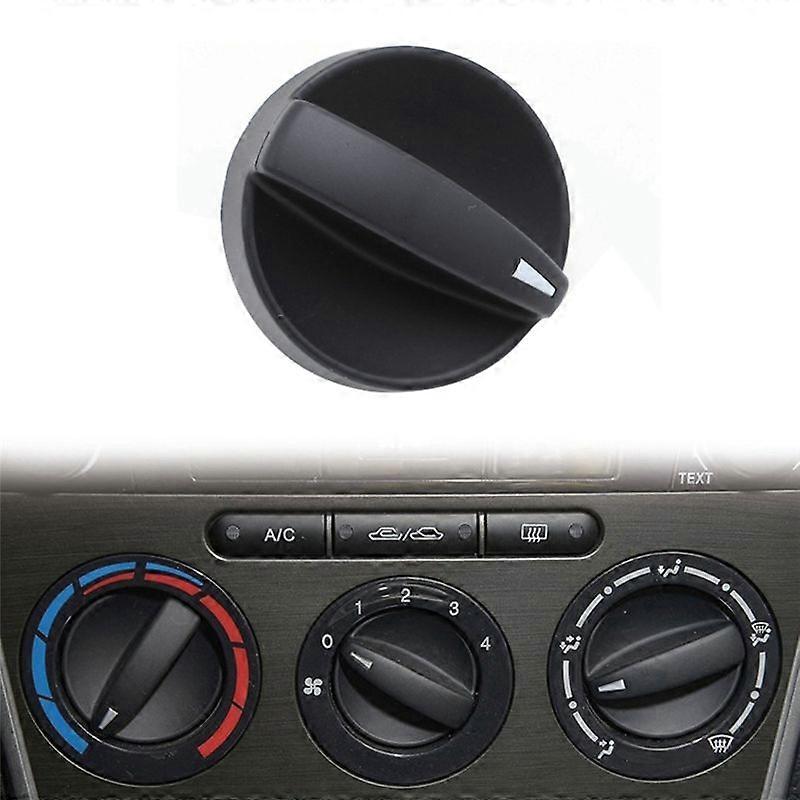 3Pcs Car A/C Heater Climate Control Switch Knobs Dials Cover